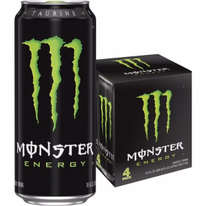 Monster Energy, Original, Energy Drink, 4 Pack - 16 Fl Oz